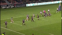 TOP14 - Toulouse-La Rochelle: Essai Thierry Dusautoir (TLS) - J16 - Saison 2014/2015