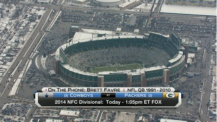 Favre: I think the cold will aid Rodgers' injured calf