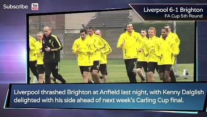 Liverpool 6-1 Brighton - FA Cup -  Could Pique return to United - Feb 20