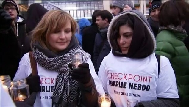 Marche républicaine : à Berlin, Londres et Rome, les Européens solidaires aux Français