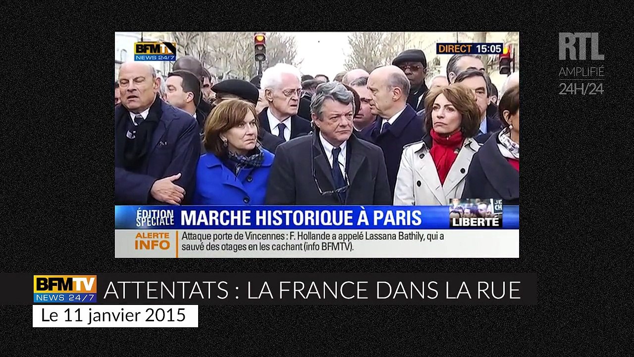 Marche républicaine : les images marquantes de la France dans la rue