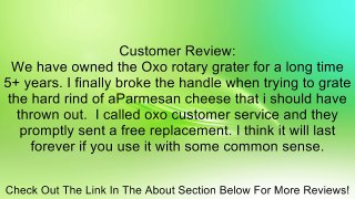 OXO Rotary Grater Review