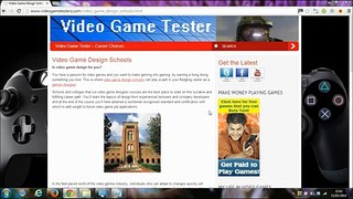 Video Game Design Schools - Become A Game Tester