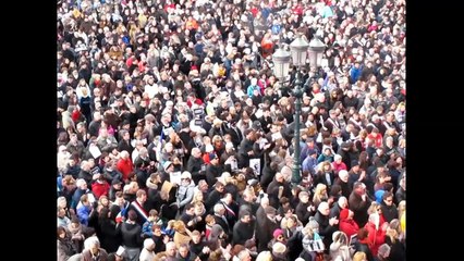 Plus de 23 000 personnes dans les rues d’Annecy