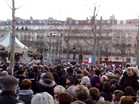 Rassemblement Je suis Charlie PARIS