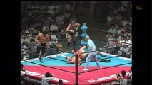 AJPW Stan Hansen & Ted DiBiase Vs. Yoshiaki Yatsu & Nakano Nobuichi {PWF Tag Team Championship} (7/17/87) 720p HD