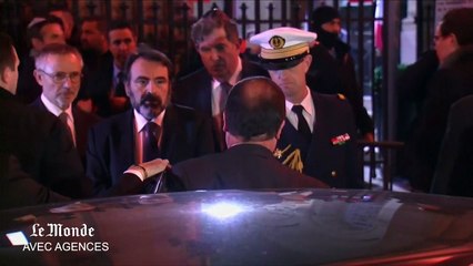 Descargar video: François Hollande et Benyamin Nétanyahou à la Grande Synagogue pour un hommage