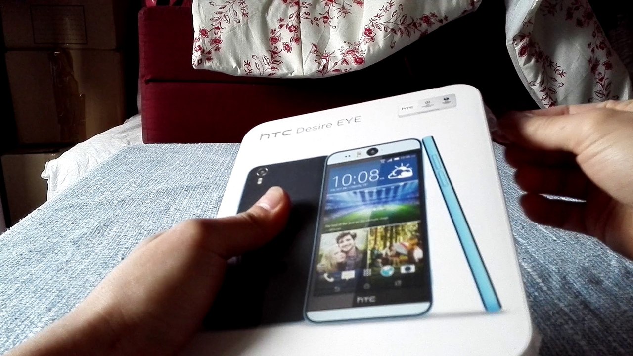 Déballage / Unboxing HTC Desire Eye Blue