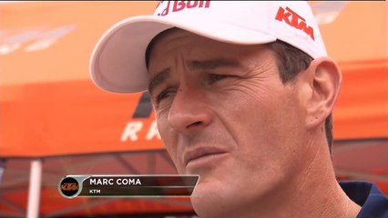 Rally Dakar - Marc Coma, satisfecho pese a los problemas