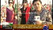 Lahori Girls at Minar e Pakistan Lahore Pakistan Awami Tehreek PAT Jalsa Girls 19 October 2014