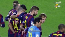 دقيقة حداد علي روح قتلى شارلي إيبدو في مباراة برشلونة و أتليتكو مدريد