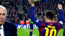 Lionel Messi recibe Trofeo Maximo Goleador Historico de La Liga FC Barcelona