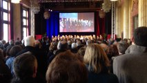 La Mairie de Vincennes et les Vincennois reprennent la Marseillaise pendant les voeux du Maire