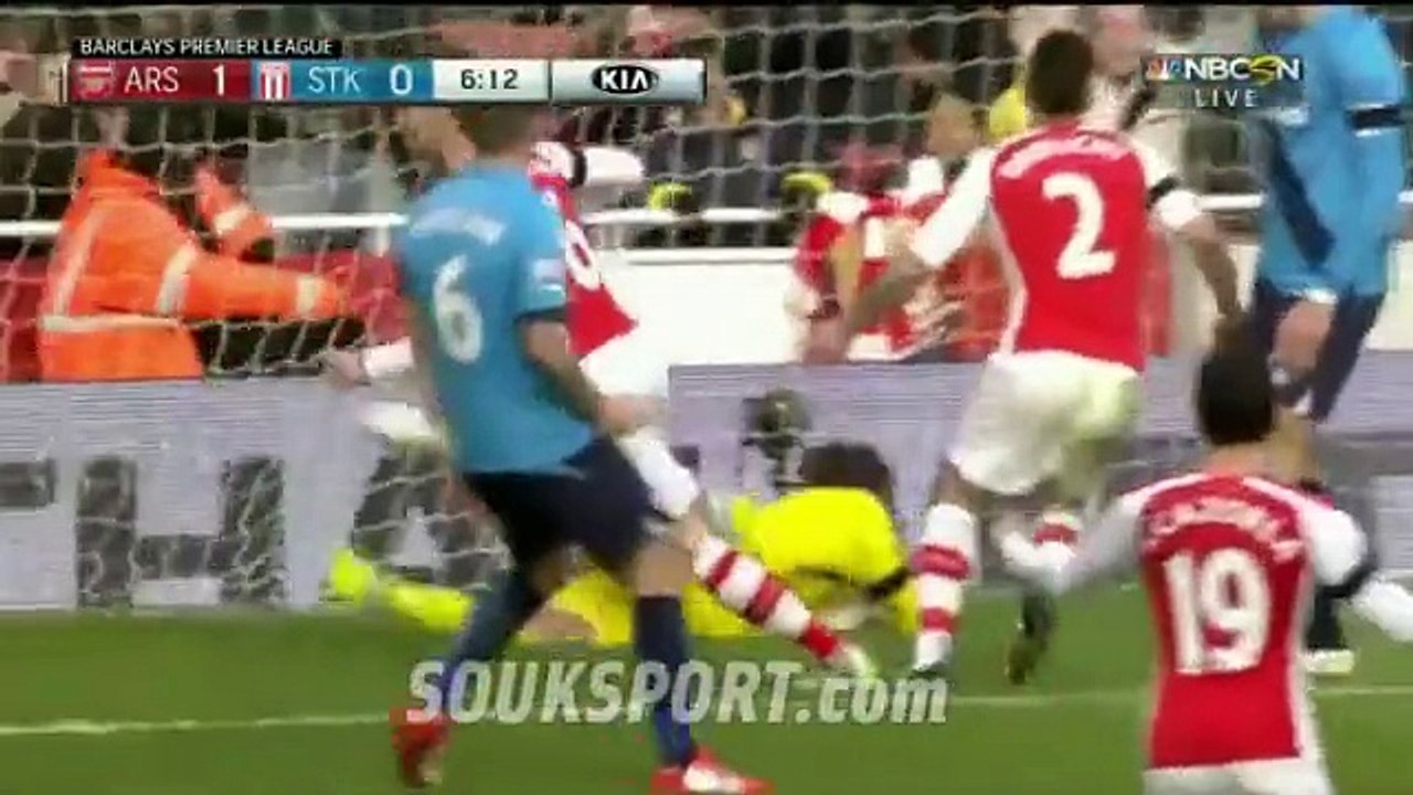 آرسنال 3-0 ستوك سيتي