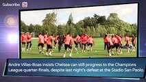 Napoli 3-1 Chelsea - Villas-Boas says Chelsea can still go through