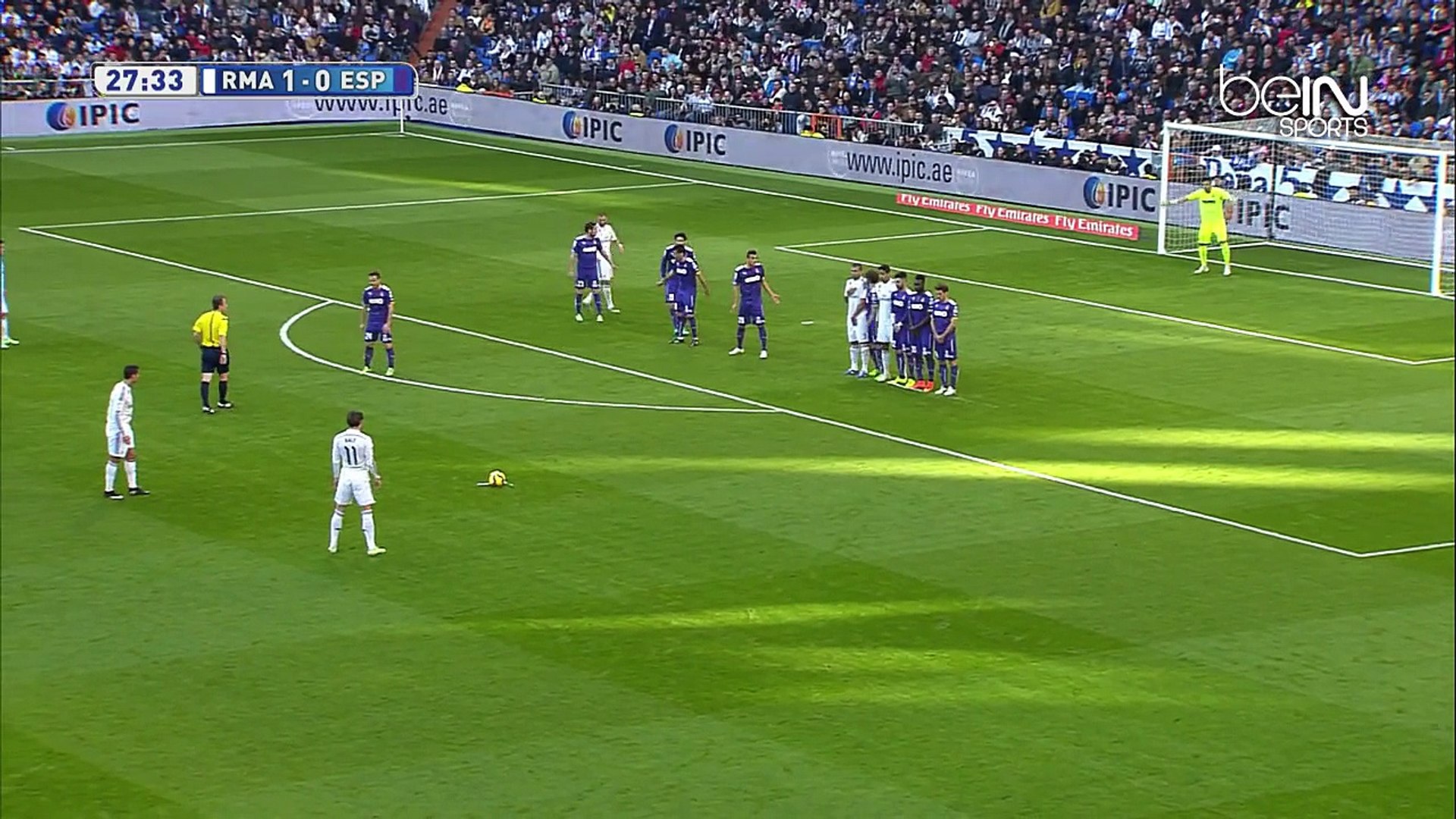 Real Madrid : Le coup-franc imparable de Bale - Vidéo Dailymotion