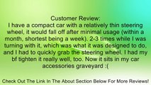 Auto Car Paw Design Round Steering Wheel Knob Silver Tone Gray Review