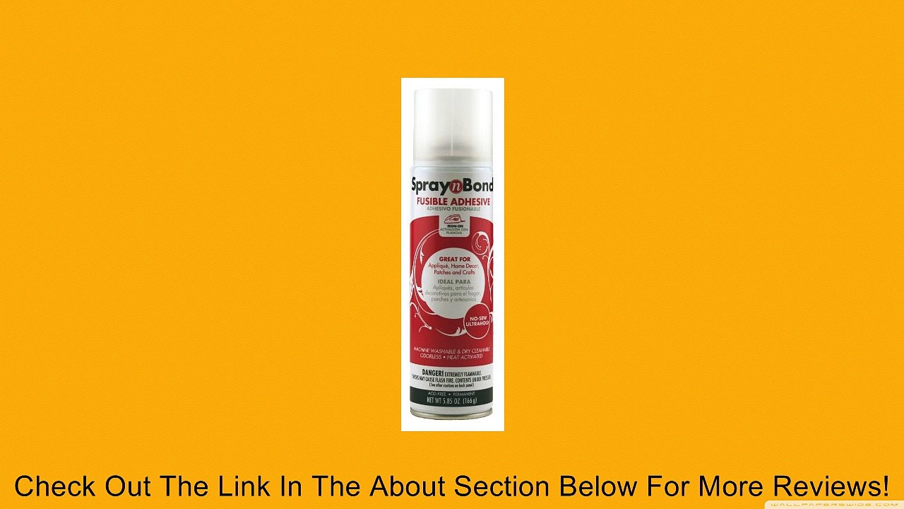 Therm O Web Spray N Bond Ultra Hold Adhesive Spray Review