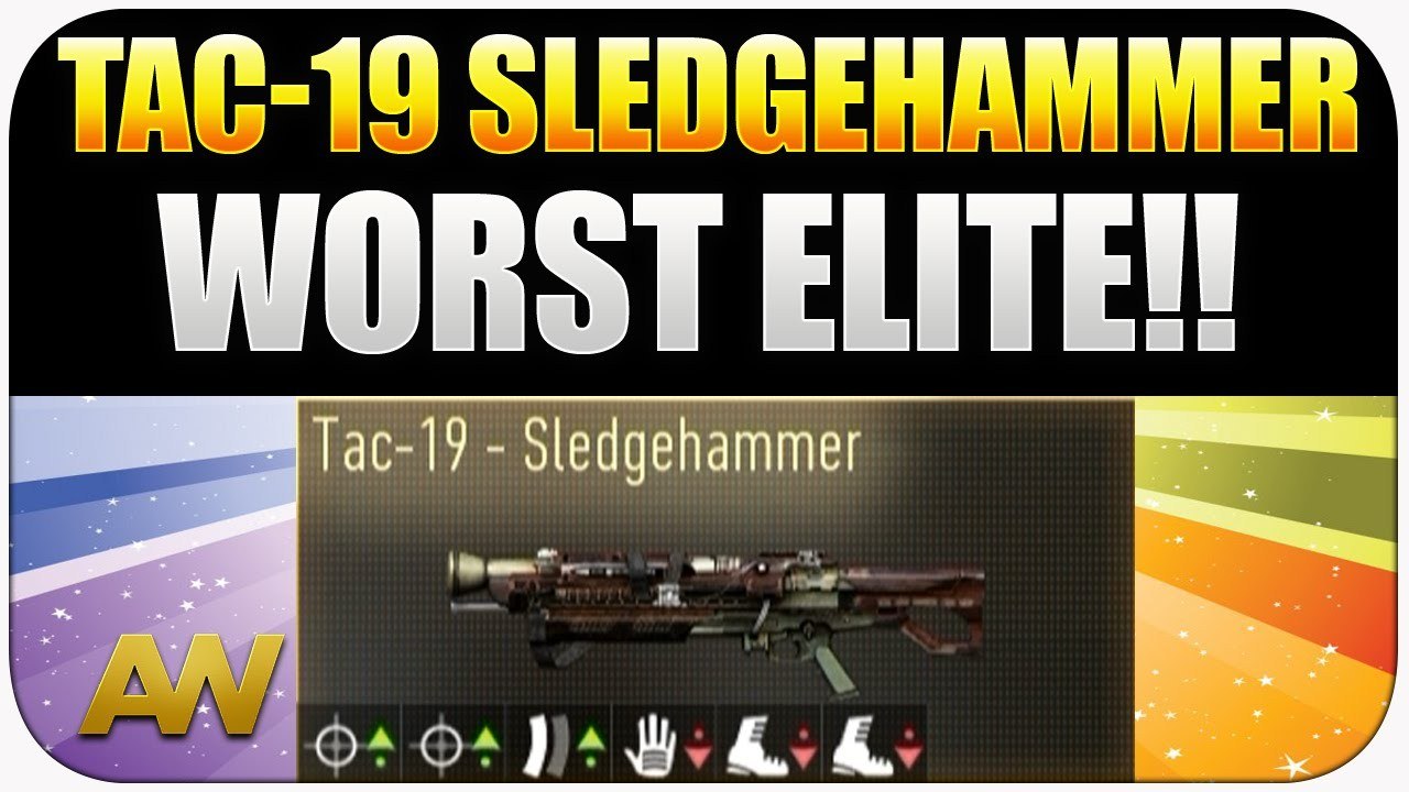 COD Advanced Warfare: Tac 19 "Sledgehammer" - Rare Supply Drops Weapon "Review" (Call of Duty AW)