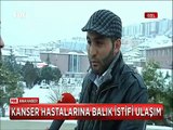 Ankara Sanatoryum hastanesinde Kanser hastaları balık istifi taşınıyor