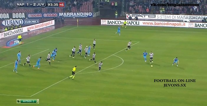 Наполи - Ювентус 1:3 Видаль