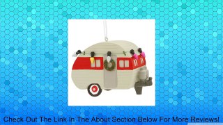 Decorated for Christmas Holiday Teardrop Camper Trailer Ornament Midwest CBK Review