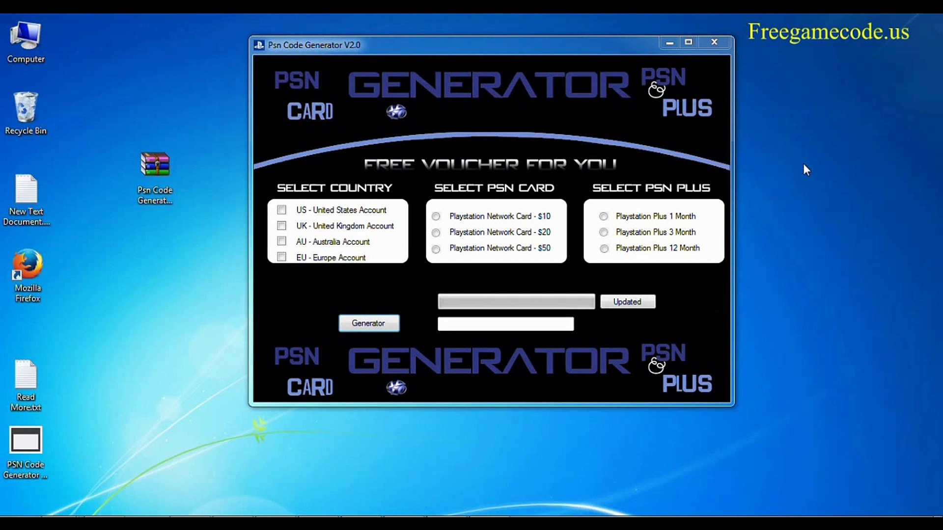 Psn code generator mac download windows 10