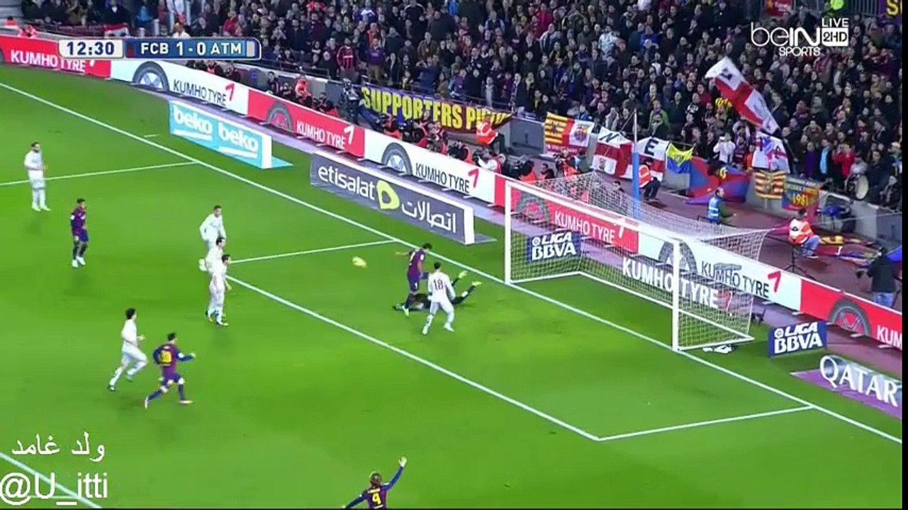 ملخص كامل | مباراة البرسا 3 - 1 اتليتكو مدريد