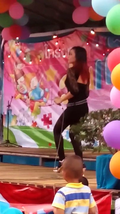 Sud Thaïlande,une fête des enfants où il fait très chaud