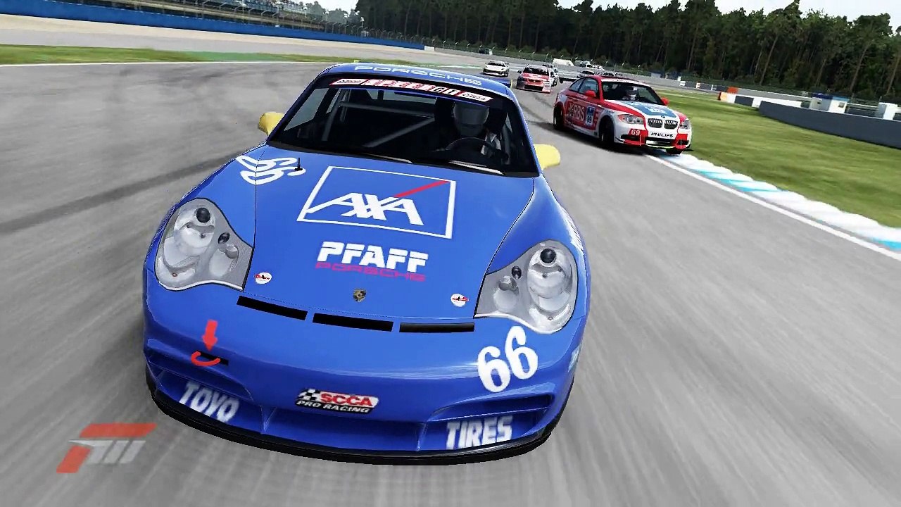 C'mon - Porsche 997 GT3 RS racing action - part 145 HD