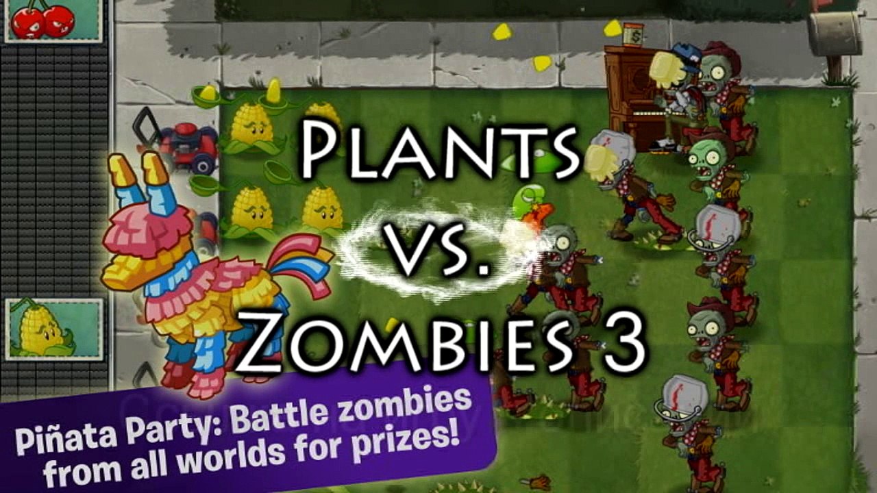 Зомби против Растений 3 онлайн бесплатно, русская версия