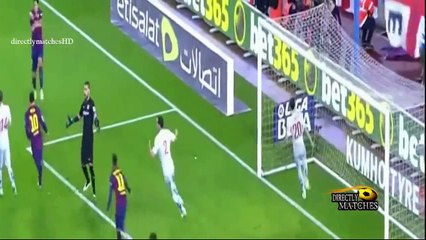 اهداف مباراة برشلونة واتلتيكو مدريد 3-1