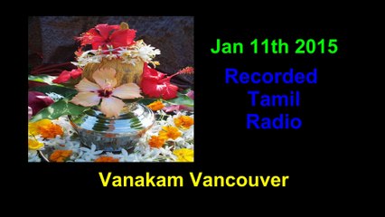 Vanakam Vancouver 2015-01-11