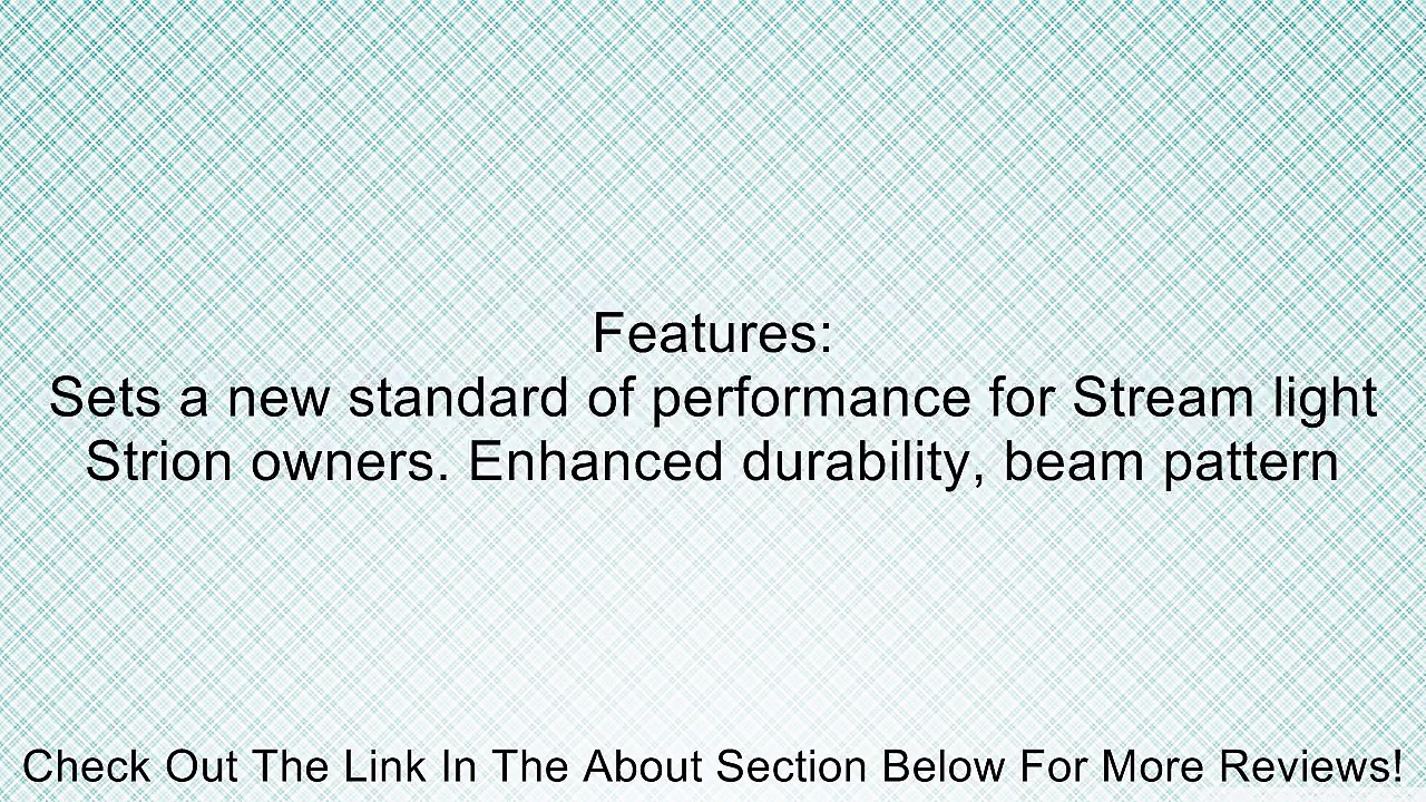 Terralux LED Conversion kit for Streamlight Strion Flashlight Review