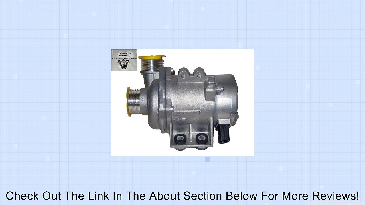 Pierburg OEM Engine Water Pump # 7.02851.20.8 - BMW OE #: 11517586925 / 11517563183 / 11517546994 Review