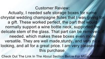Wooden Wine Box with Hinged Lid Unfinished Wood -Great for Storage, Gifts, Decorative Crafts & More! Review