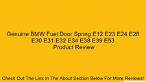 Genuine BMW Fuel Door Spring E12 E23 E24 E28 E30 E31 E32 E34 E38 E39 E53 Review