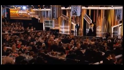 Golden Globess - Benedict Cumberbatch and Jennifer Aniston presenting