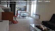 A vendre - appartement - MONTLUCON (03100) - 1 pièce - 28m²