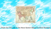 1904 Lithograph Map Eastern Asia China India Korea Japan Indonesia Philippines - Original Lithograph Review
