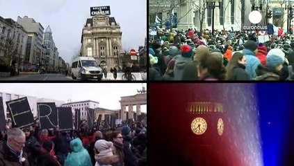 Світ вшанував пам'ять жертв терактів у Франції