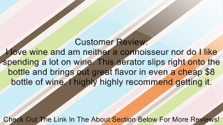 VinOair Premier Wine Aerator Review