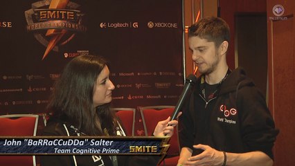 Smite Word Championship 2015 : Interview de BaRRaCCuDDa