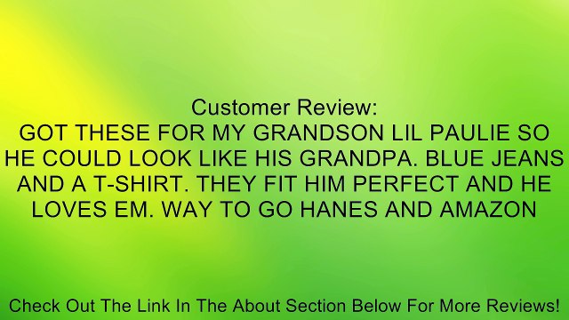 Hanes Little Boys' 3-Pack Red Label Crew Neck T-Shirts Review