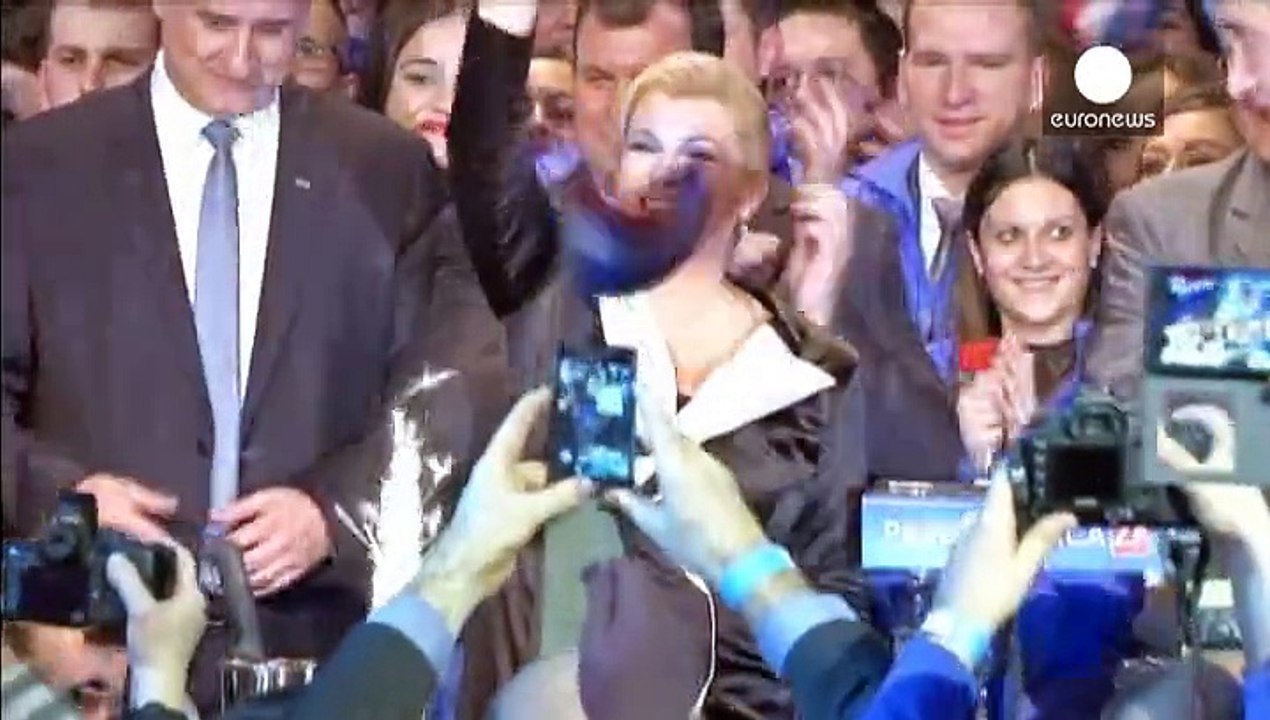 Kroatien: Außenseiterin wird neue Präsidentin