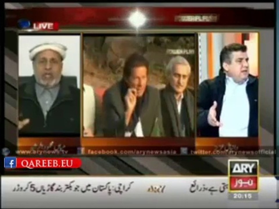 Fight Of Harsh Words Between Mian Mehmood-ur-Rasheed(PTI) and Daniyal Aziz(PML N), Daniyal Aziz Misbehaved