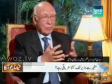 Indian involved in terror activities from Afghanistan: Sartaj Aziz
