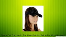 Women's Glitter Sequin Visor Hat Review