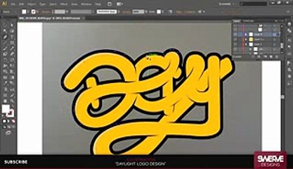 Speedart    Daylight  Logo Design Illustration