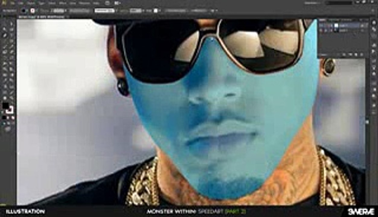 Speedart    Monster Within 2  Illustration